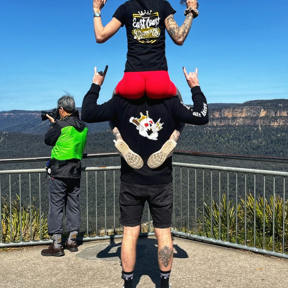 ECK Queens Tee ~ Blue Mountains NSW